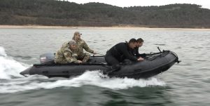 عملیات نیروی دریایی ترکیه جهت خنثی سازی مین‌های سرگردان