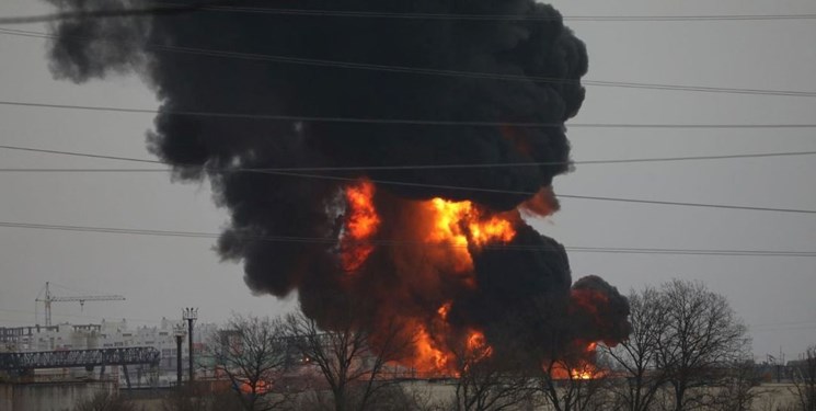 واکنش کرملین به حمله اوکراین به یک انبار سوخت در خاک روسیه