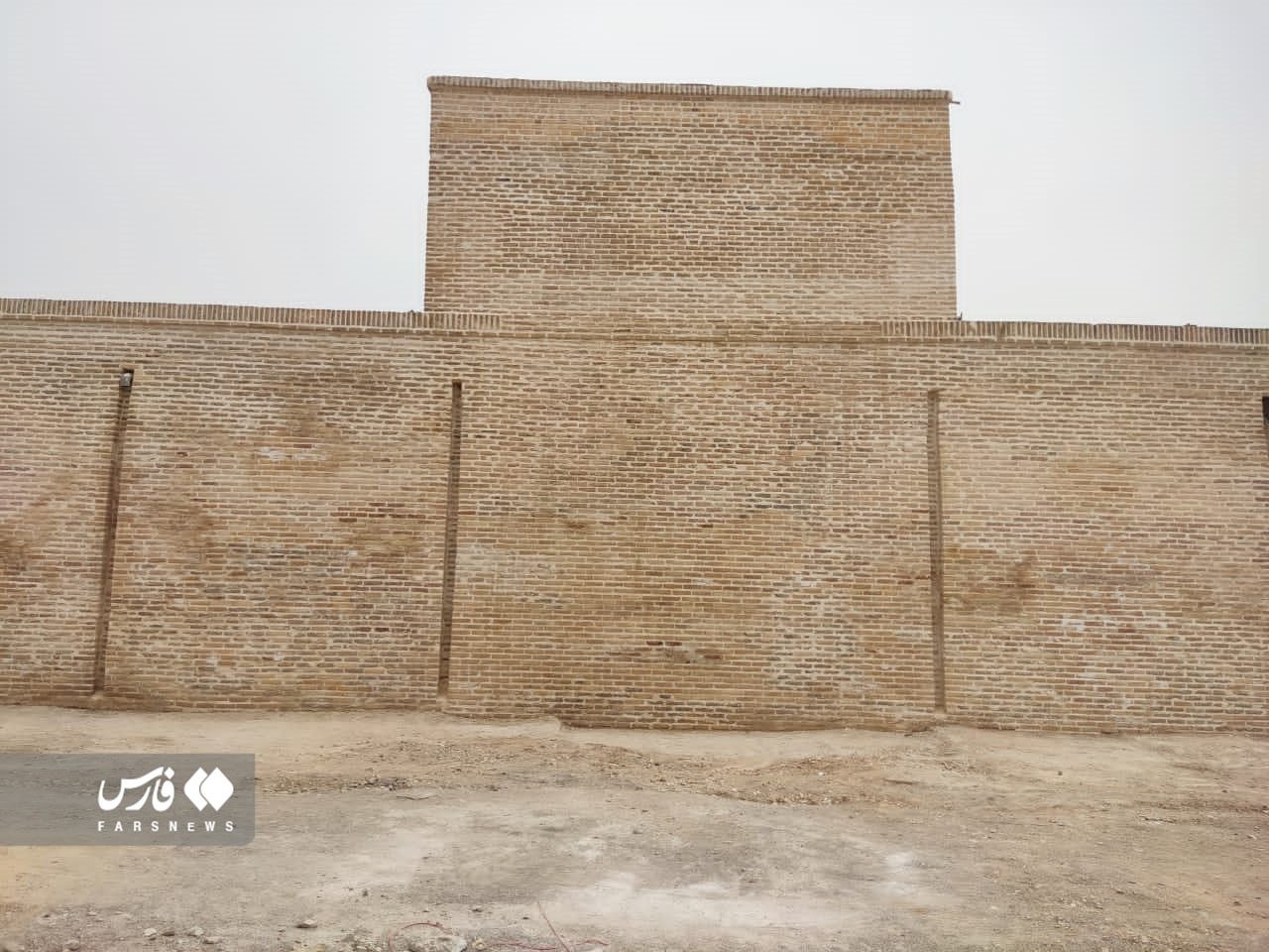 پایان مرحله نخست مرمت کاروانسرای شاه‌عباسی سمنان+عکس