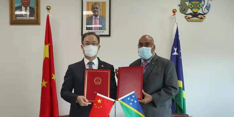 چین و جزایر سلیمان توافق امنیتی امضا کردند