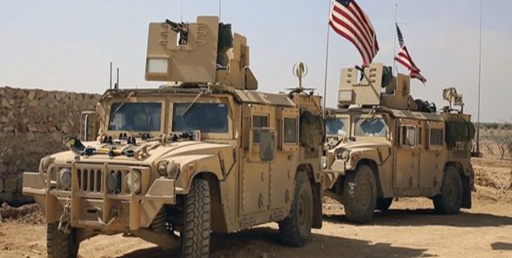 یک کاروان نظامی آمریکایی در عراق هدف قرار گرفت+ فیلم