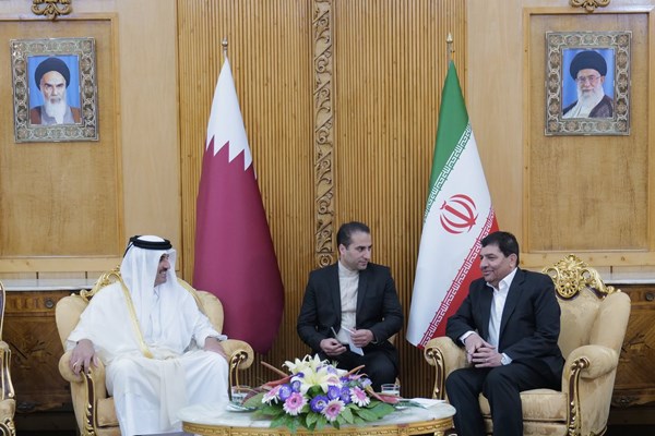 امیر قطر وارد تهران شد +فیلم