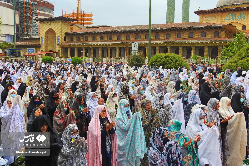 برگزاری نماز عید فطر در سراسر کشور به شکرانه یک ماه بندگی+عکس و فیلم