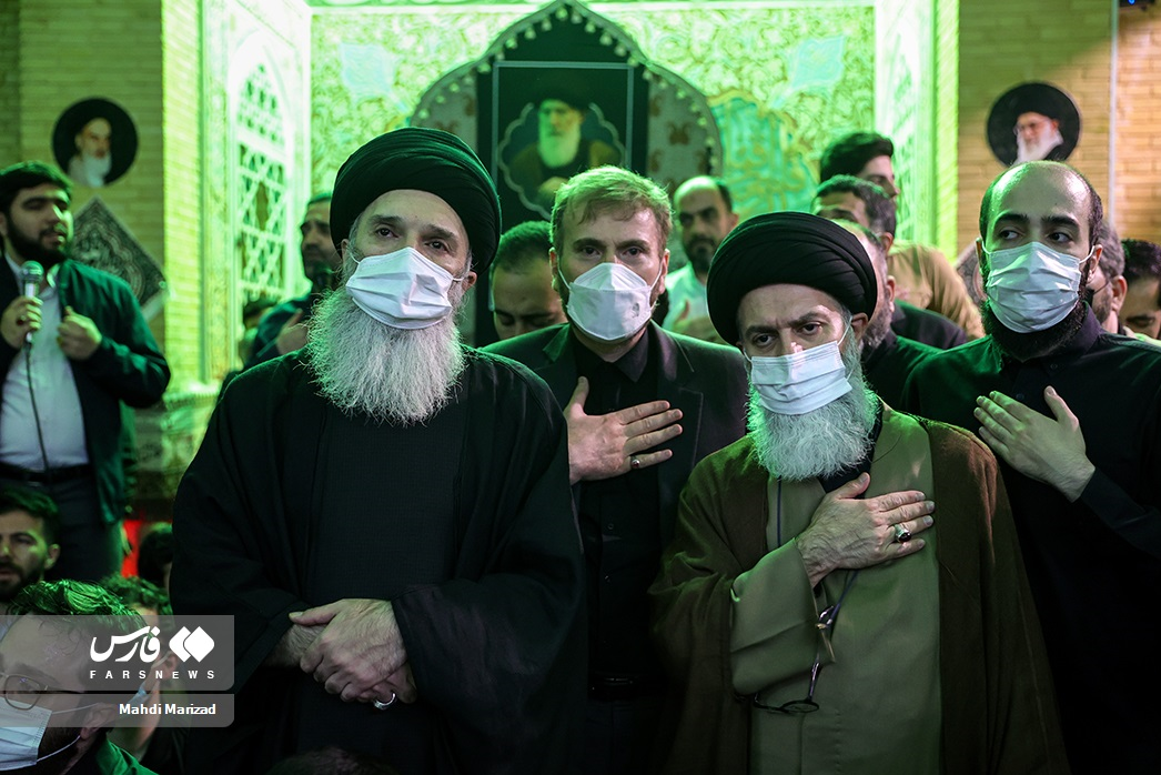 تهرانی‌ها آیت‌الله فاطمی‌نیا را «حسین گویان» بدرقه کردند +عکس و فیلم