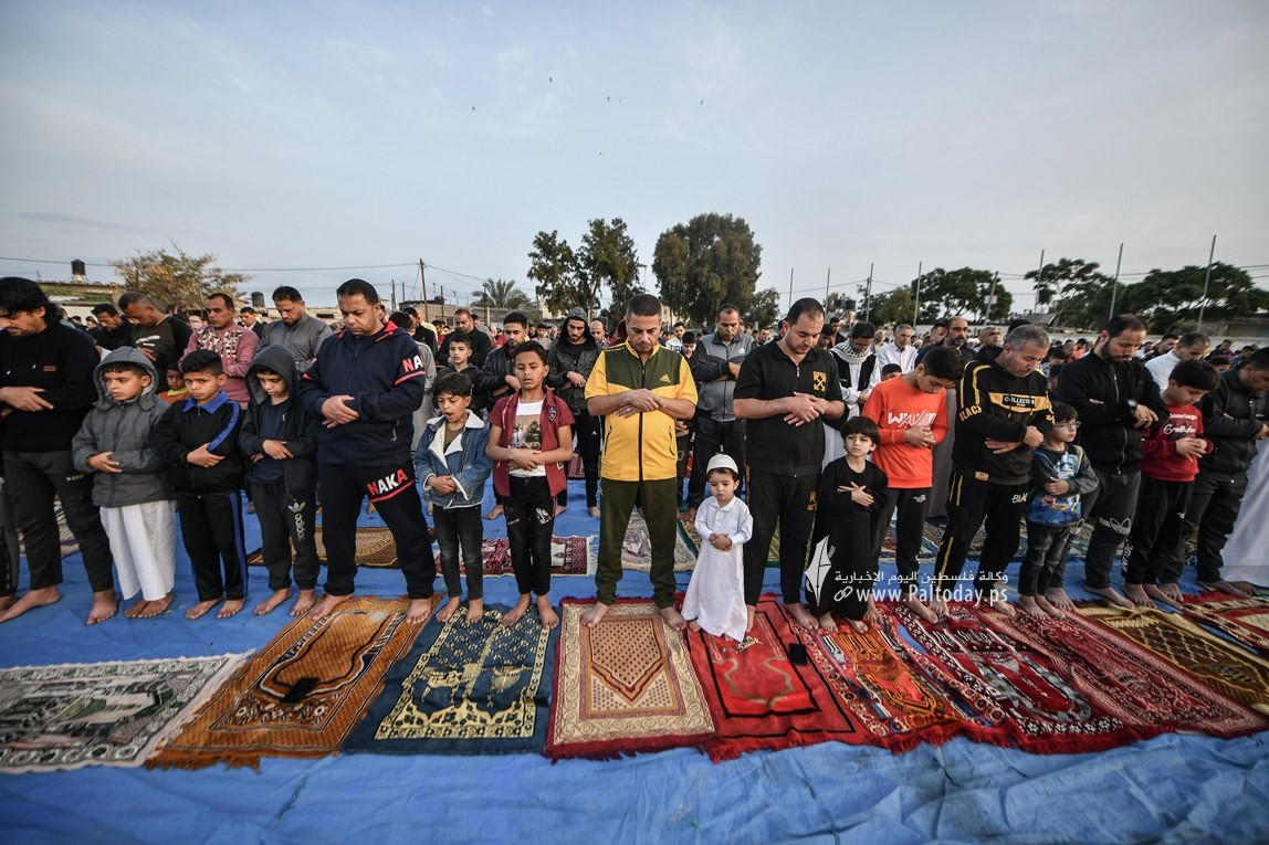 حال و هوای عید فطر در فلسطین؛ مسجدالاقصی میزبان 200 هزار نمازگزار