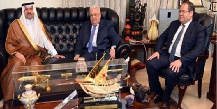 دیدار رئیس تشکیلات خودگردان فلسطین با سفیر عربستان در اردن