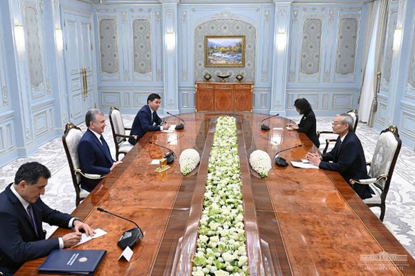شراکت راهبردی محور دیدار رئیس جمهور ازبکستان و دبیر کل شانگهای