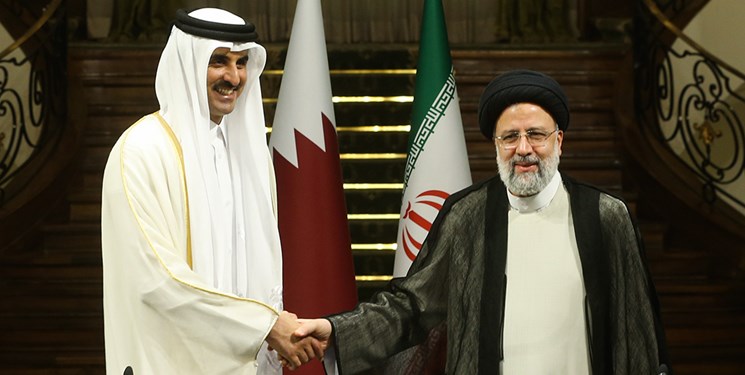 قدردانی  امیر قطر از استقبال و مهمان‌نوازی ایران