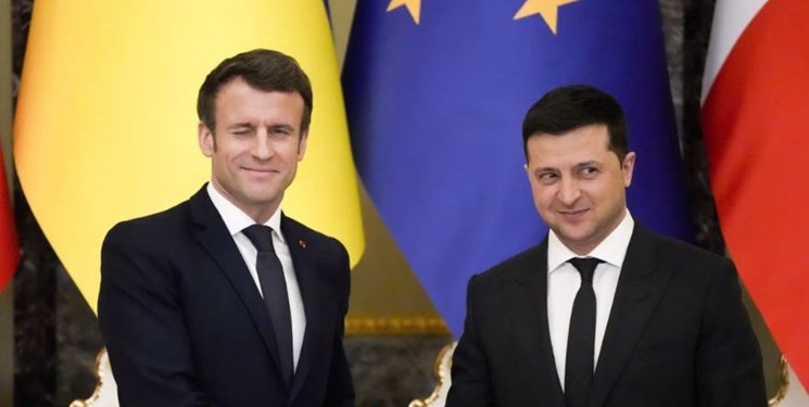 ماکرون: عضویت اوکراین در اتحادیه اروپا ممکن است چند دهه طول بکشد