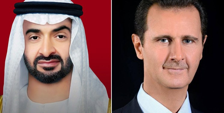 پیام تبریک بشار اسد به رئیس جدید امارات