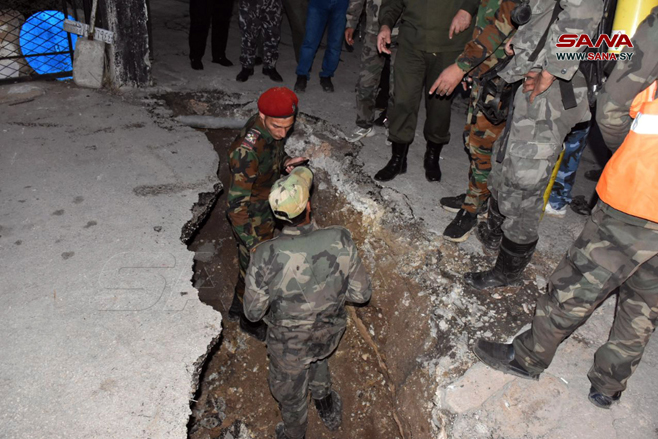کشف تونل متعلق به داعش در شهر حلب سوریه