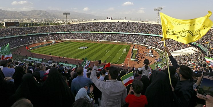 گزارش فارس از اجتماع ۱۰۰ هزار نفری «سلام فرمانده» در ورزشگاه آزادی تهران +عکس و فیلم