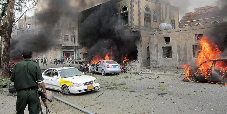 ۳۵ کشته و زخمی در انفجار بازار عدن در جنوب یمن