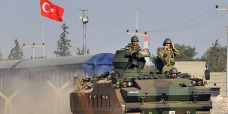 انتقال تجهیزات نظامی جدید ترکیه به شمال سوریه