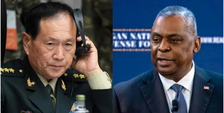 دیدار کم سابقه وزرای دفاع آمریکا و چین