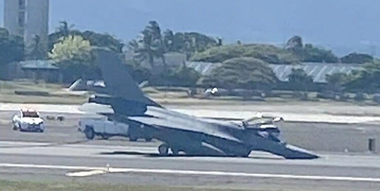 سانحه برای «جنگنده اف-۱۶ تایوان» با هدایت خلبان آمریکایی