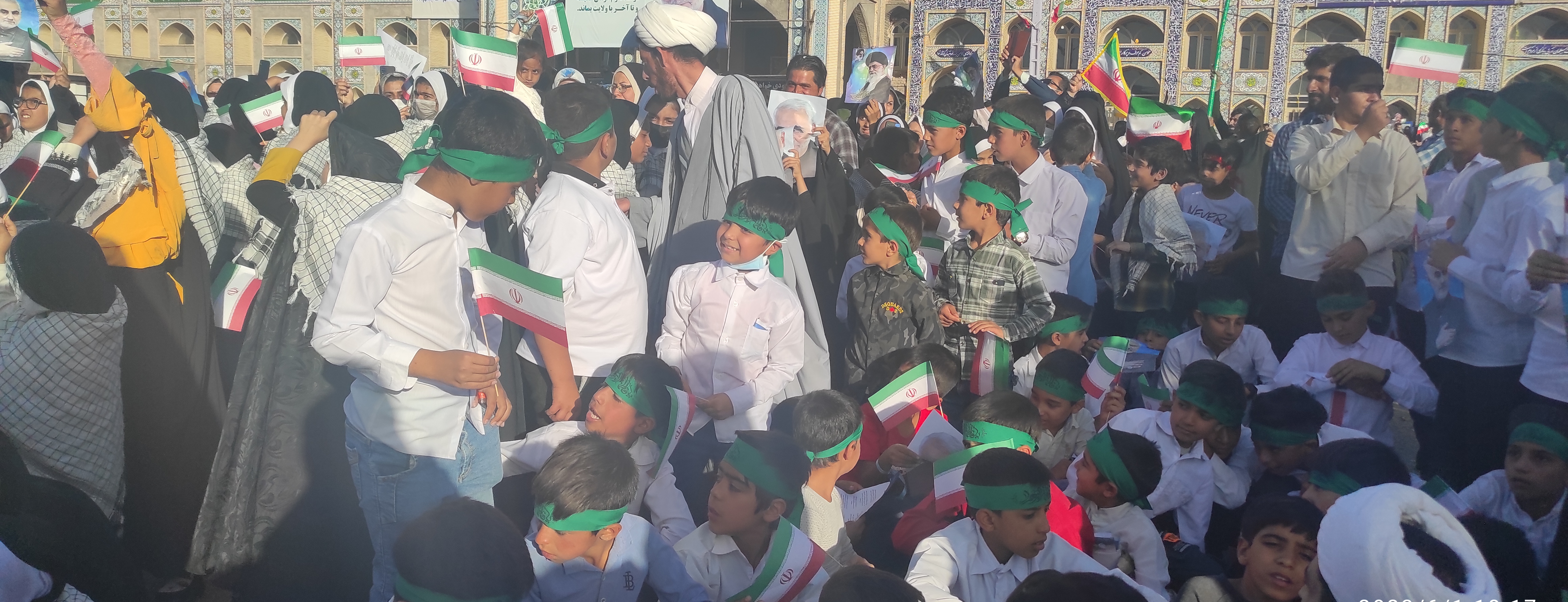 «سلام فرمانده» دهه نودی‌ها در ملک سلیمانی