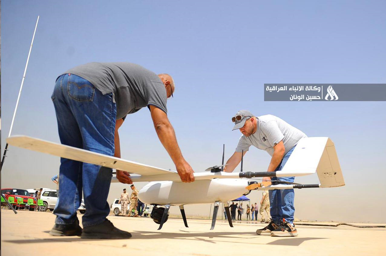 پرواز نخستین پهپاد بومی عراق+تصاویر