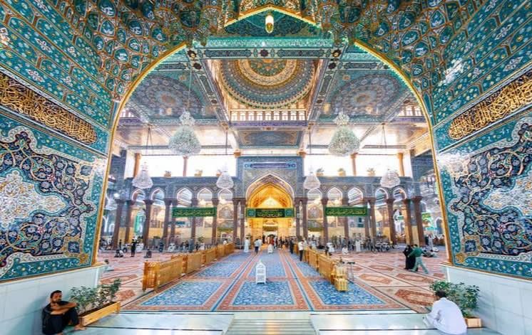 کربلا در آستانه میلاد امام رضا(ع) آذین‌بندی شد+عکس و فیلم