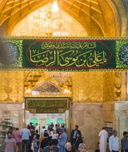 کربلا در آستانه میلاد امام رضا(ع) آذین‌بندی شد+عکس و فیلم