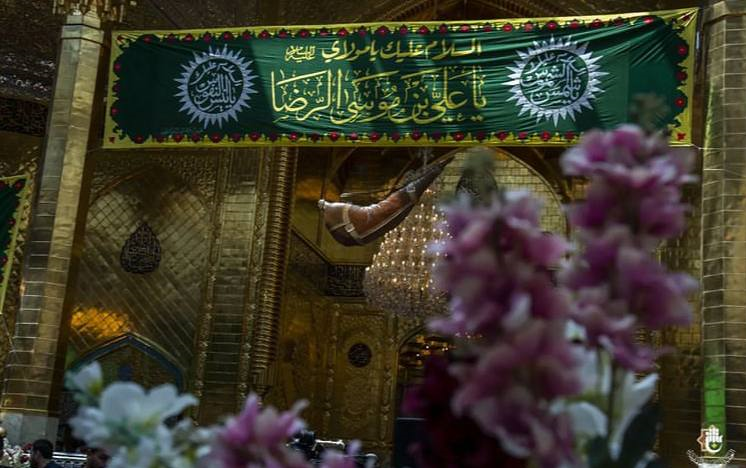 کربلا در آستانه میلاد امام رضا(ع) آذین‌بندی شد+عکس و فیلم