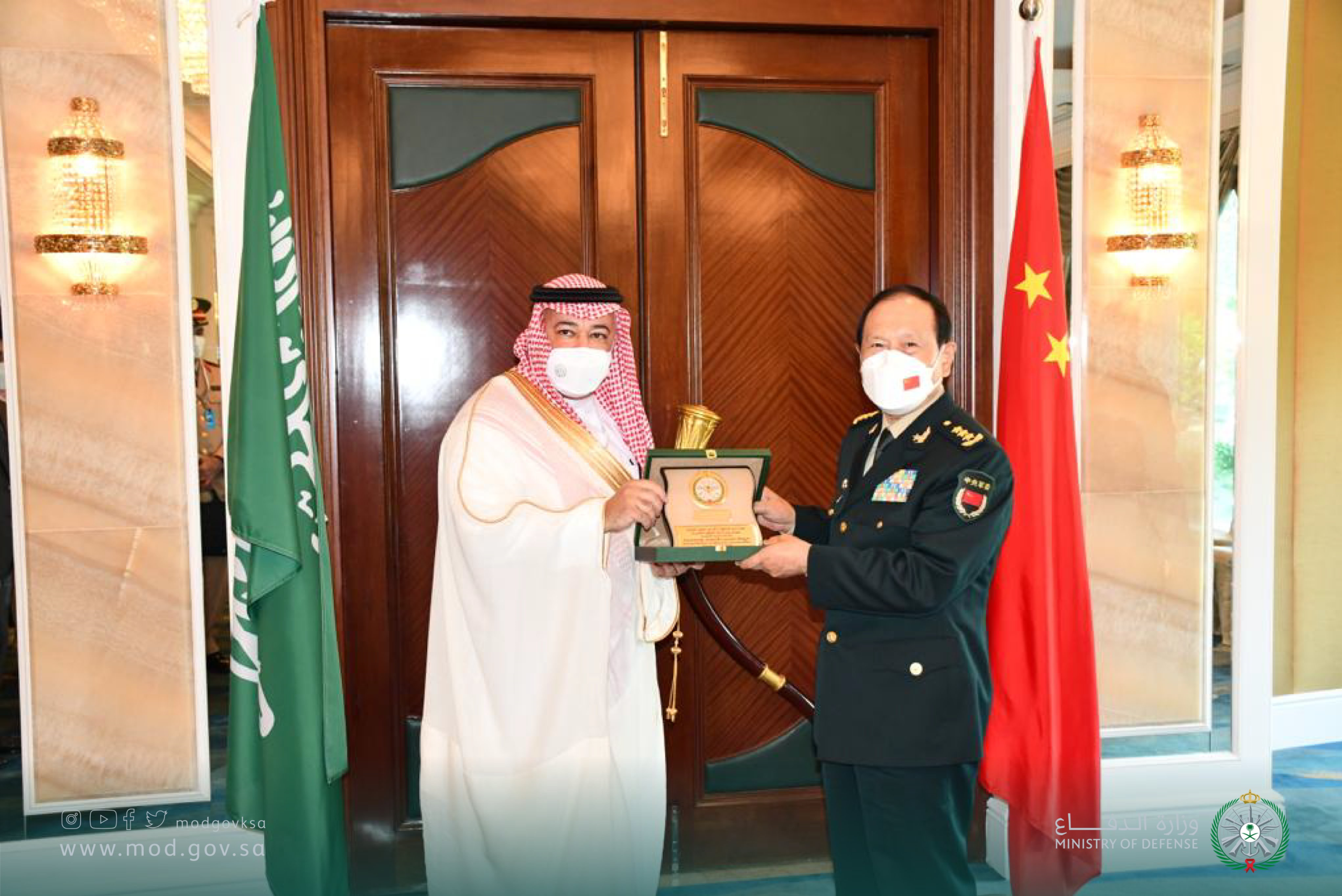 گفت‌و‌گوی سران نظامی چین و عربستان سعودی