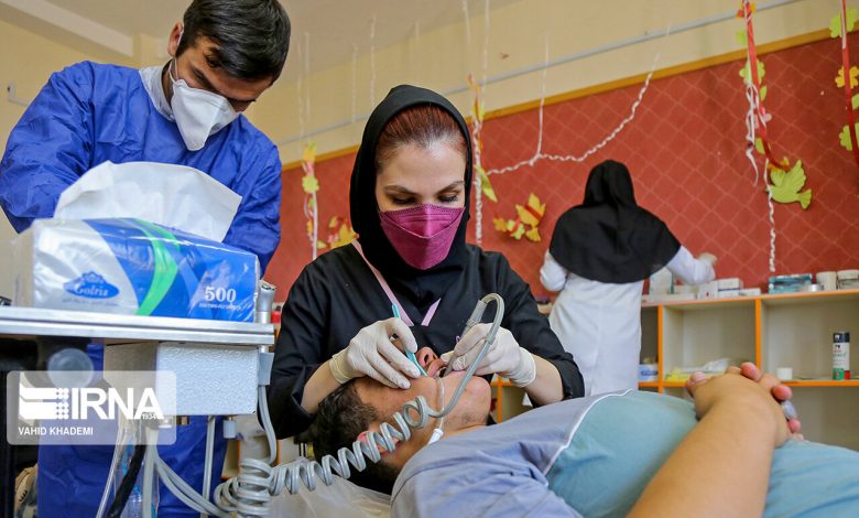 ارائه رایگان خدمات دندانپزشکی گروه‌های هدف در روستاها