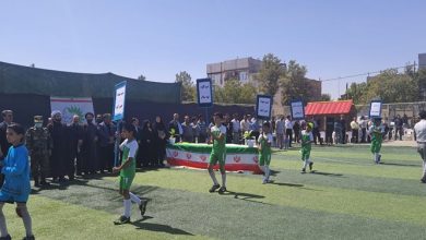 مسابقات مینی فوتبال روستایی خراسان رضوی در رضویه آغاز شد