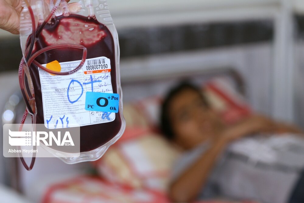 خدمات نوین انتقال خون به تالاسمی‌ها/تامین سالانه ۵۰۰ هزار واحد خونی