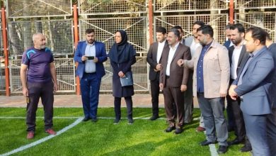 احداث زمین چمن مصنوعی ورزشی برای بانوان تهرانی در مناطق مختلف در دستور کار قرار دارد