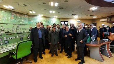 بازدید رئیس سازمان حفاظت محیط زیست از نیروگاه شهید رجایی قزوین