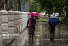 بارش باران در این استان‌ها/ گرم‌ترین و خنک‌ترین شهرها کدامند؟