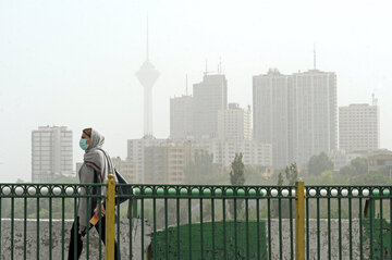 تنفس هوای « ناسالم » برای گروه‌های حساس در تهران