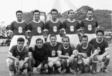 عکس| تصویری زیرخاکی از تیم ملی ایران در بازی‌های آسیایی ۱۹۵۸ توکیو