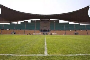 عکس| زیباترین ورزشگاه ایران، مدفون زیر خاک!