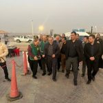 ملاقات چهره به چهره استاندار مرکزی با زائران اربعین