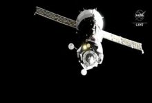 ورود سه فضانورد به ایستگاه فضایی بین‌المللی