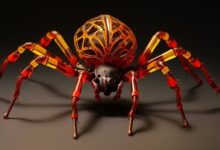 پیوند عجیب عنکبوت و کرم ابریشم در چین/ عکس