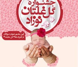 در پانزدهمین جشنواره گل غلتان نوزادان آغاز شد