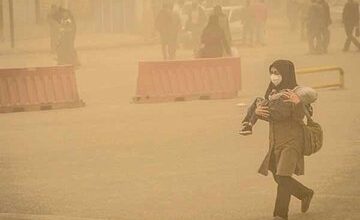 هوای ۷ شهر خوزستان همچنان در وضعیت خطرناک و ناسالم