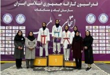 کاراته کاهای برتر بانوان کشور در همدان معرفی شدند