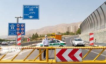 اعمال محدودیت ترافیکی در جاده چالوس و آزادراه تهران – شمال
