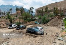 بر اثر بارش شدید باران در شب گذشته؛سیلاب راه‌های روستایی پایین طالقان را مسدود کرد