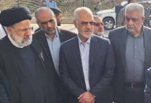 برگزاری مراسم سوگواری خادم جمهور در شهرستان کرخه خوزستان