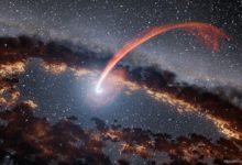تصویر روز ناسا: وقتی سیاهچاله، ستاره از همه‌جا بی‌خبر را از هم می‌درد