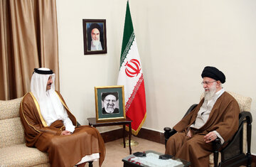 رهبر انقلاب در دیدار با امیر قطر: از دست دادن رئیس جمهور جامعالاطرافی همچون آقای رئیسی سخت است