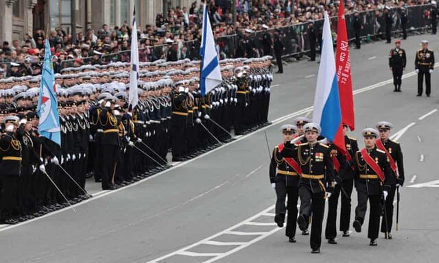 رژه «روز پیروزی» در میدان سرخ مسکو/ پوتین: تمسخر تاریخ بخشی از سیاست کلی نخبگان غربی است