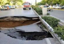 نشست چندباره خیابان‌های اصفهان/وقتی زمین زیر پای مردم سست می‌شود