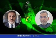 باقری کنی در گفتگو با وزیرخارجه ترکیه: کشورهای اسلامی نباید از هیچ فرصتی برای پشتیبانی از مردم فلسطین دریغ کنند