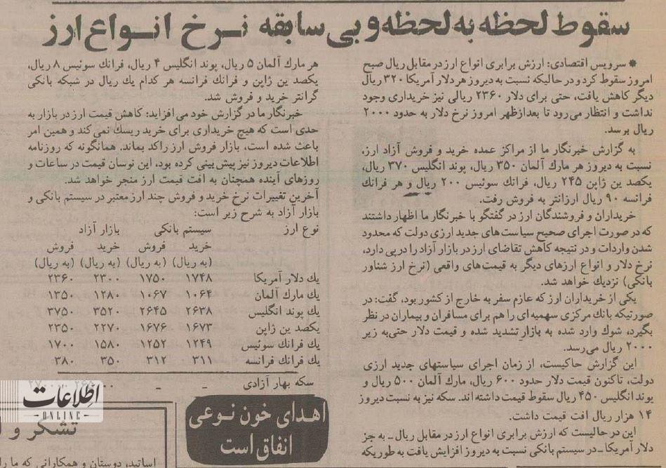 دلار ۲۰۰ تومانی و سکه ۳ هزار تومانی خریدار نداشت + عکس و گزارش